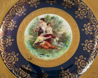 German cabinet plates 