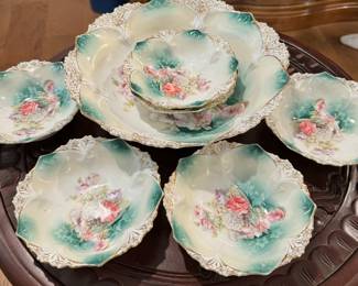 Salad service late 1800s