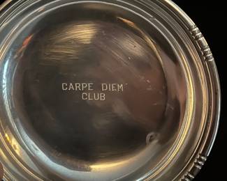 Heavy sterling flat bowl circa 1940s