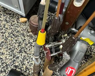 Older fishing poles