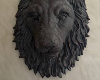 Lionhead wall art