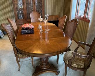 Dining table and chairs