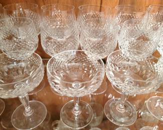 Crystal stemware