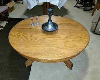 Oak coffee table