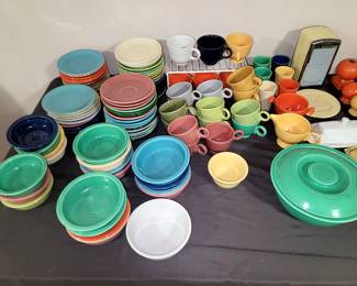 Tons of Vintage Fiestaware