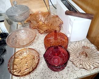 Colored/depression glass