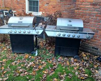 2 x Propane BBQ Grill's