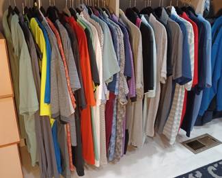 Designer Men's Polo's and T-Shirts