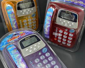 Vintage Caller ID Phones