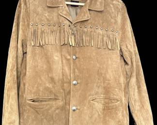 Ralph Lauren Suede Fringed Jacket