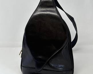 Pelletteria Black Italian Leather Purse Handbag