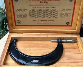 Starrett Micrometer No. 436 6” - 7”