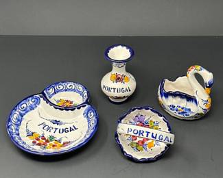 Faireal Alcobaca Hand Painted Portugal Pottery