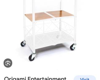 NIB Origami Entertainment Cart