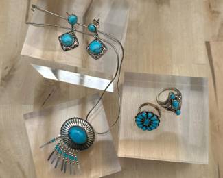 Sterling & Turquoise Jewelry