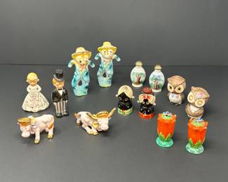 Vintage Fun Salt & Pepper Shakers