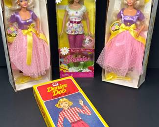 Vintage Avon Barbies & Paper Dolls