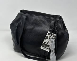 NWT! Black Leather SAK Handbag