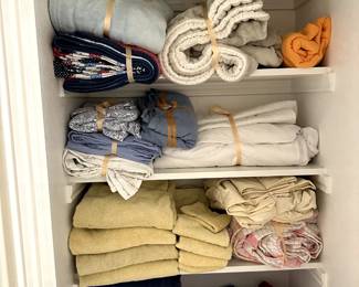 Towels, linens