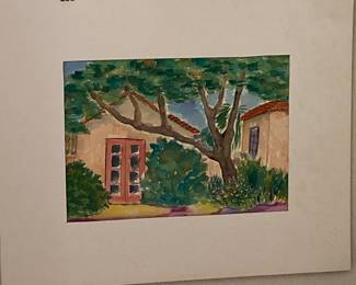 Original watercolor by Christine