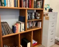 Books and bookcase