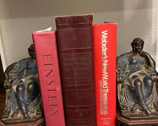 Knowledge bookends in great shape.