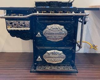 ‘Cinderella’ cast iron stove. 