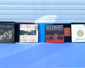 Classical Vinyl Records Beethoven Bach Mozart Verdi 33 1/3 RPM
