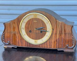 Vintage Junghans German Mantle Clock W.278
