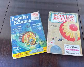 Vintage Popular Science & Popular Mechanics Magazines 1959 & 1964

