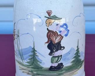 1952 Allgauer Keralnik Stein With Handwritten Note
