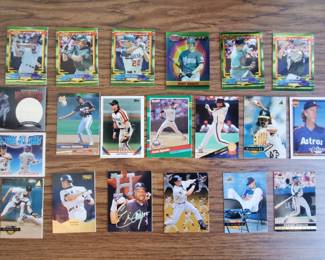 Baseball Cards Featuring Cal Ripkin Jr And Derek Jeter
