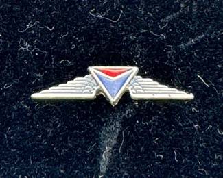 Sterling Silver Delta Airlines Pin
