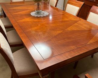 BAKER Dining Set Palladian * chairs and server mint condition