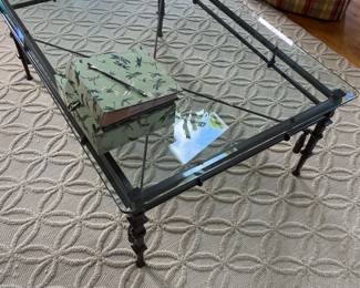 glass coffee table
