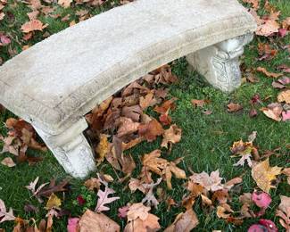 outdoor bench