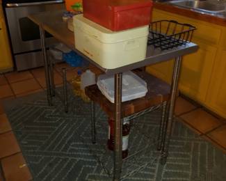 stainless steel work table