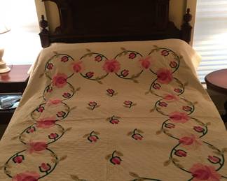 90x74.5 approximate. Date : 1965 by CMH  stitched on back