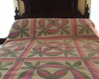 84 x 80  would fit queen