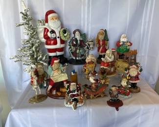 Santa, Santa, Santa And A Few More Santas