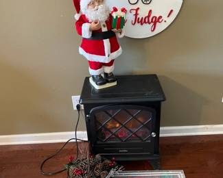 Duraflame, Infrared Stove, Mechanical, Santa, Pinecones, And More