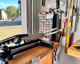 Craftsman Work Table With Miscellaneous Tools