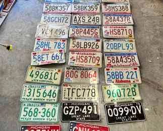 Older Car Tags
