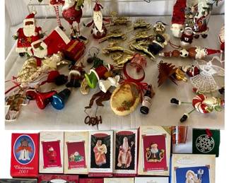 Hallmark And Other Tree Ornaments