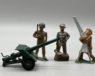 Barclay Manoil Cast Metal Toy Soldiers