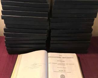 Antique 11th Edition, 1910, Encyclopedia Britannica Book Set