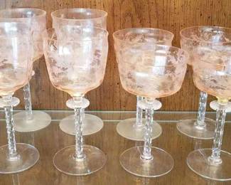 Saint Louis The Fourth Fostoria Stemware