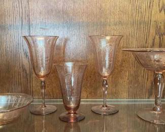 Lavender Fostoria Vernon Collection