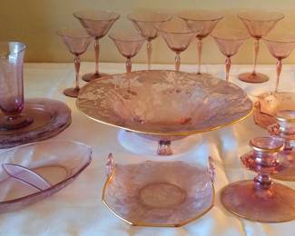 Fostoria Lavender Versailles