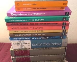 Life Of Samuel Johnson, Aristophanes, Jane Austin, Emily Dickenson